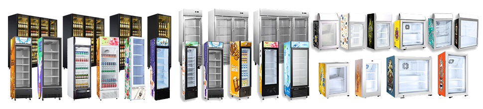 Display Fridges for OEM Brand Beverage Drinks Bottles Pepsi Coke Coca Cola